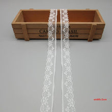 10 Yards White Lace Ribbon Tape (40MM Wide)